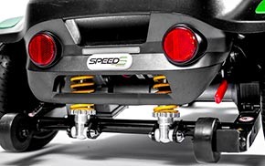 Scooter Elétrica Motorizada Speed S Power Lite 4 Suspensões