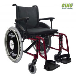 Cadeira de rodas Ágile Fat Ortopedia Jaguaribe