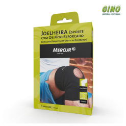 Joelheira Esporte com Orifício Reforçado