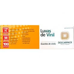 Luvas Vinil com pó Descarpack Tam. M