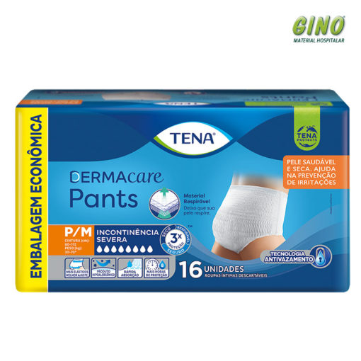 Tena Pants Dermacare P M 16 unidades