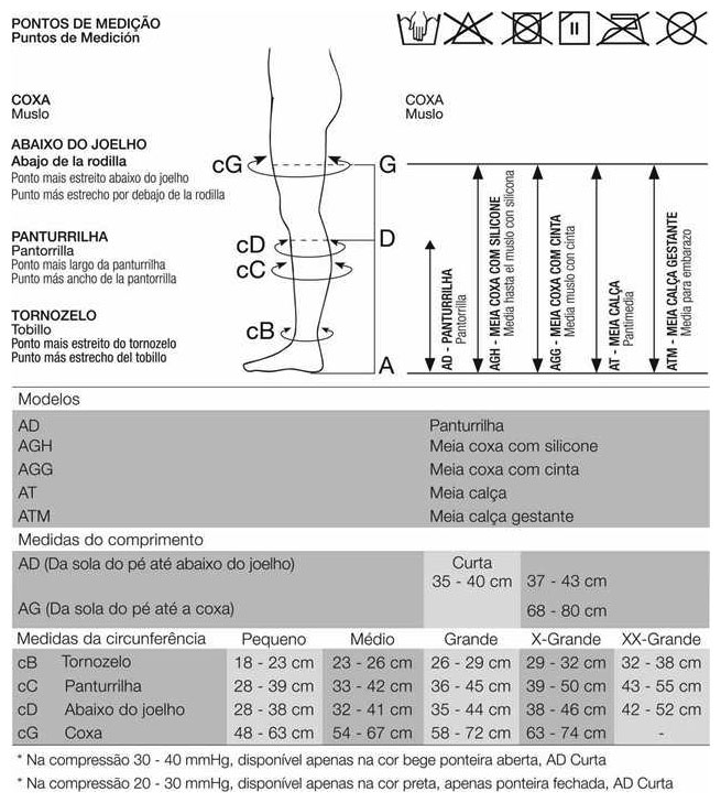 Meia Venosan Ultraline 4000 7/8 30-40 mmHg