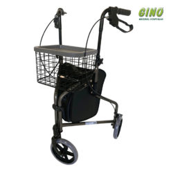 Andador 3 Rodas mbrla891LPRATA Mobil Saúde