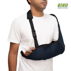 Tipoia Estabilizadora Velpeau com Orifício Azul Marinho