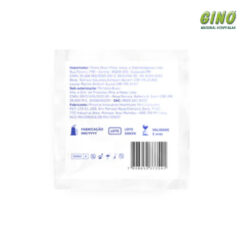 Lenços umedecidos com álcool isopropílico a 70%