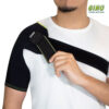 Suporte de Compressão Elástica para Ombro Ajuste Duplo