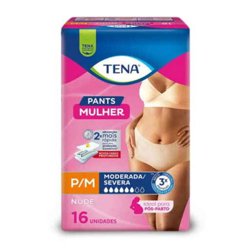 Roupa Íntima Descartável Feminina Tena Pants Mulher P-M
