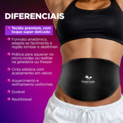 Bolsa Térmica Gel Costa Preta