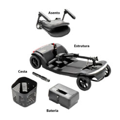 Scooter Desmontável Lumus Linha Fit